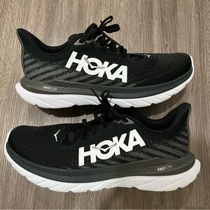 Hoka Men’s Mach 5 Running Shoes - Black 11.0